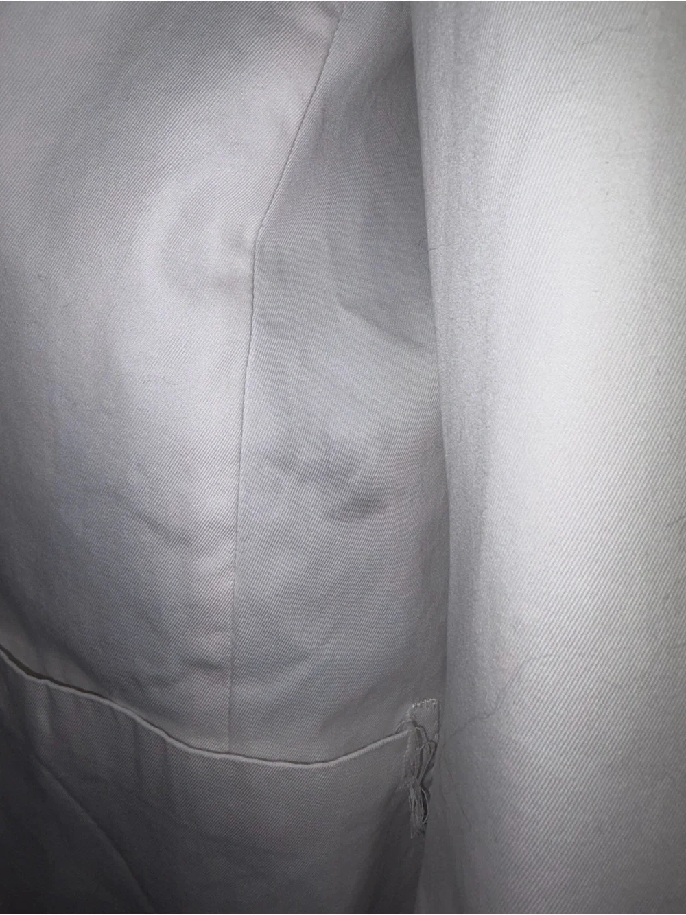 Vintage Ralph Lauren White Cotton Blazer